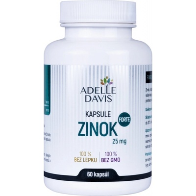 Adelle Davis Zinok Forte 25 mg 60 kapsúl