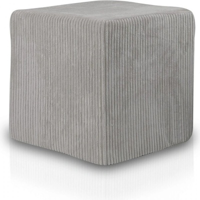 Ecopuf Taburetka Kostka Velvet Manšestr SZ83