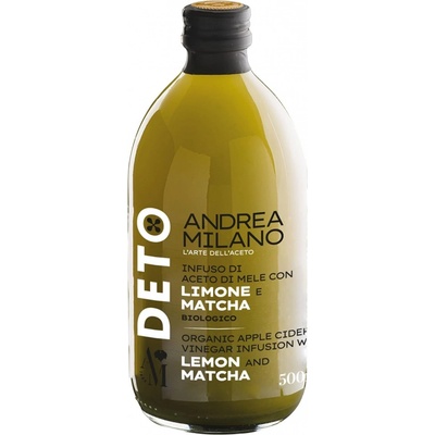 Andrea milano deto ocet infuse s matcha a citronem sklo 500 ml