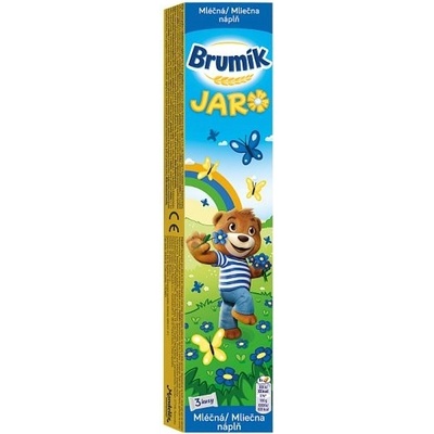 Brumík mliečna náplň jemné pečivo 3 x 30 g