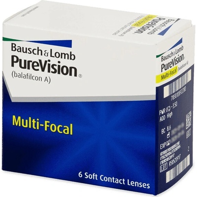 Bausch & Lomb PureVision Multi-Focal 6 čoček – Hledejceny.cz