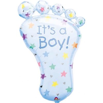 Amscan Fóliový balón Stopa It's a Boy