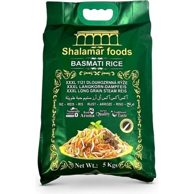 SHALAMAR Basmati rýže extra dlouhá 5 kg