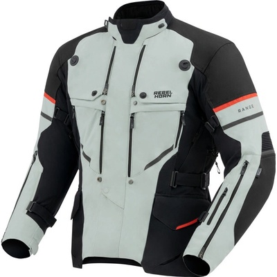 Rebelhorn bunda Range Grey/Black/Red