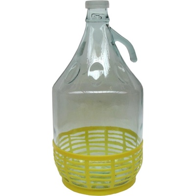 Skleněný demižon 5l s rukojetí /CH5505 – Hledejceny.cz