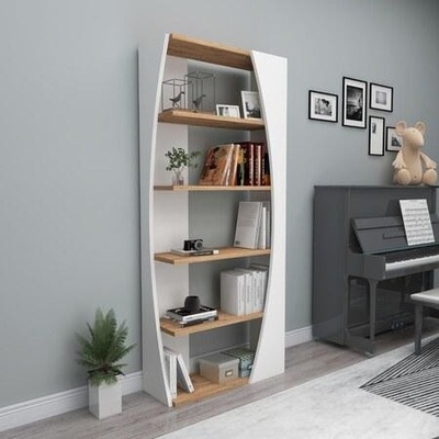 Hanah Home knihovna Selge - Atlantic Pine, White