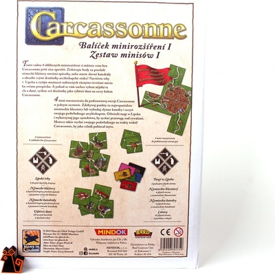 Carcassonne: Balíček minirozšíření I.