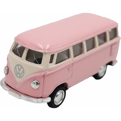 Kinsmart 1962 VW Classical Bus Růžový 1:64