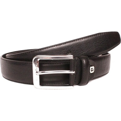 Pierre Cardin pánský kožený opasek 8001 černý