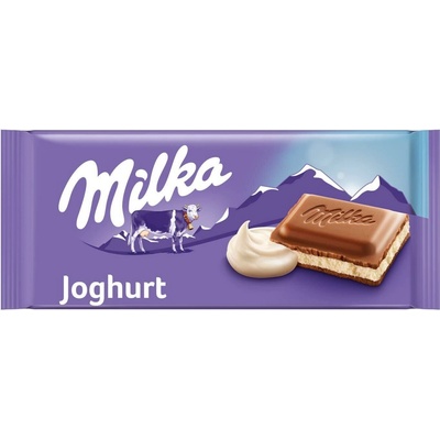 Milka Mliečna čokoláda s jogurtovou náplňou yoghurt 100 g