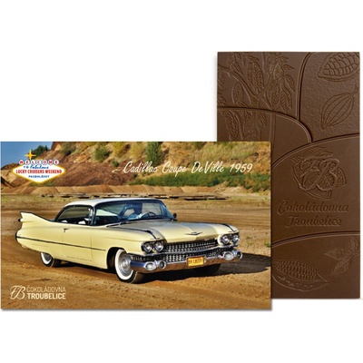 Čokoládovna Troubelice Cadillac Coupe DeVille mléčná 51% 45 g