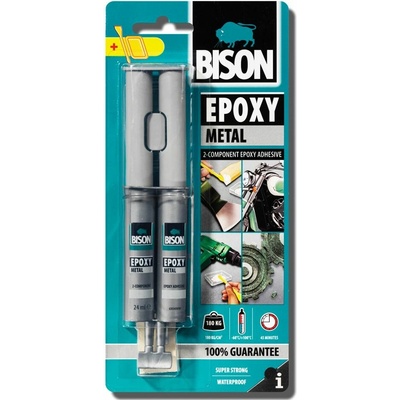 Bison 020075Lepidlo Bison Epoxy Metal, 24 ml