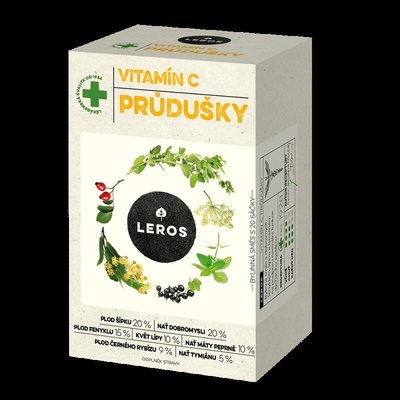 Leros Vitamin C průdušky 20 ks