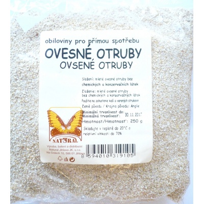 Country Life Otruby ovesné 250 g