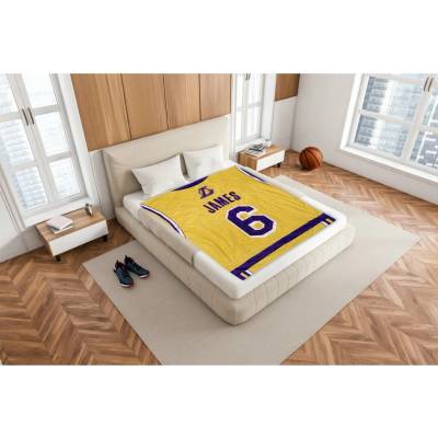 Sleep Squad Throw Deka Los Angeles Lakers NBA LeBron James 152x203