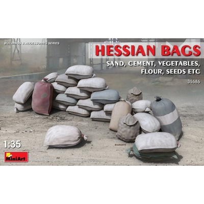 MiniArt Hessian Bags sand cement etc. 30 pcs. 1:35