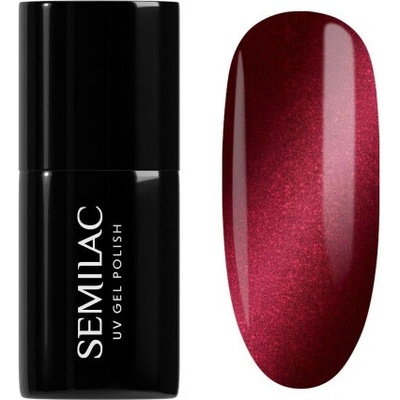 Semilac magnetický gél lak 467 Red Candle Flash Červená 7 ml
