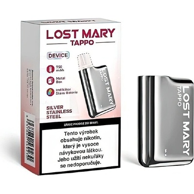 Elf Bar Lost Mary Tappo Metal Version 750 mAh Silver 1 ks