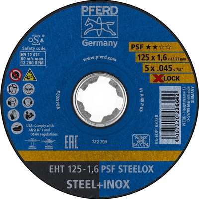 Pferd rezací kotúč 125 x 1,6 mm 61721124