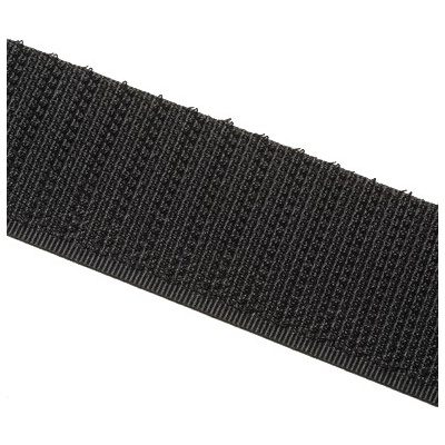 3M SJ 3526 samolepicí suchý zip 3M, háček, černý, cena za 1 běžný metr, interiér šířka: 25mm