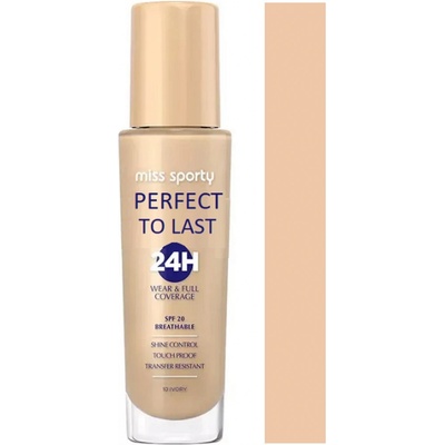 Miss Sporty Perfect to Last 24H make-up 100 Ivory 30 ml