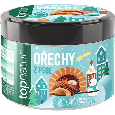 TOPNATUR Vánoční ořechy z pece 160 g