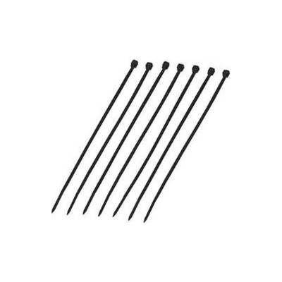 nylonové zväzovače pre káble - sťahovacia páska DATACOM 300mm x 4,8mm, čierna 100ks