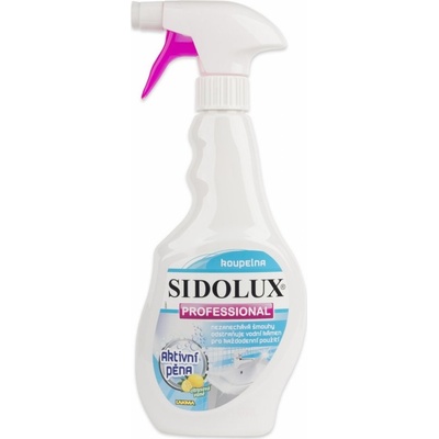 Sidolux Professional Koupelna čistič s aktivní pěnou rozprašovač 500 ml – Hledejceny.cz