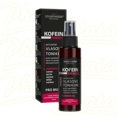 VIVAPHARM Kofein Aminexil vlasové tonikum MEN100ml