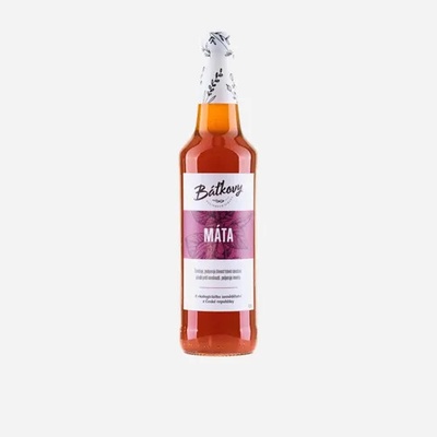 Báťkovy sirupy Mátový sirup 12 x 500 ml