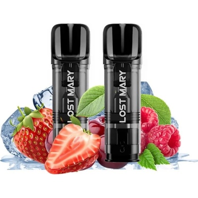 Lost Mary Glayce Pod Strawberry Raspberry Cherry ICE 2 x 2 ml 20mg