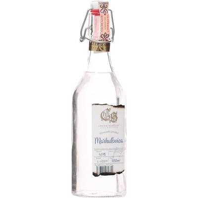 Chateau Selešťany Hontianska parádna Marhuľovica 45% 0,5 l (čistá fľaša)