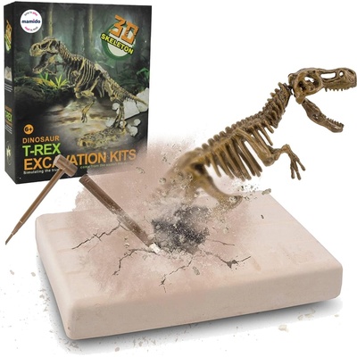 Mamido Archeologická sada dinosaurus kostra T-Rex 3D skeleton – Hledejceny.cz