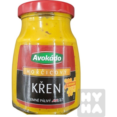 Avokádo Křen hořčicový s medem 175 g