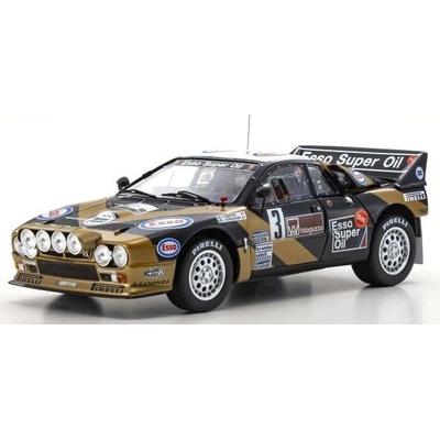 Kyosho Lancia Rally 037 F.Tabaton Targa Florio 1985 Esso Nr.3 1:18
