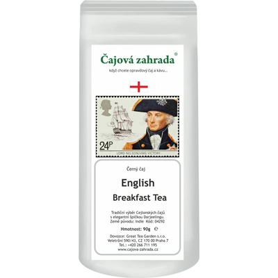 Čajová zahrada English Breakfast Tea černý čaj 90 g