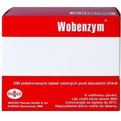 WOBENZYM POR TBL ENT 200 II – Hledejceny.cz