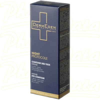 DermEden Intense Eye Contour - jemný oční krém 15 ml – Hledejceny.cz