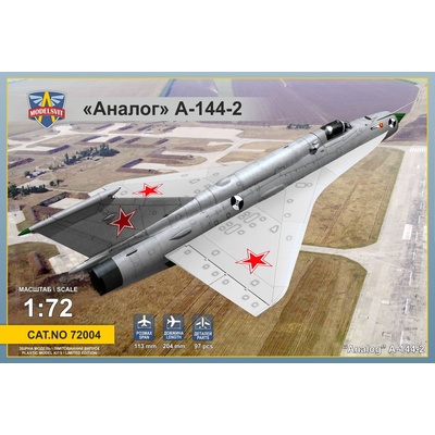 MODELSVIT MiG 21i Second Prototype ANALOG A 144 2 1:72
