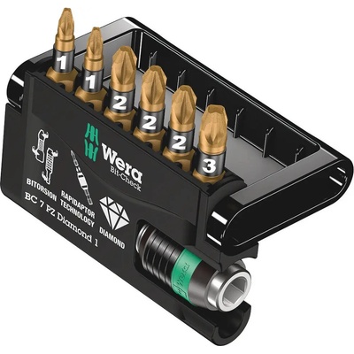 Wera PZ Diamond 1 7 dílný 057412