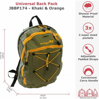 Nicole Brown PROSTORNÝ BATOH JBBP 174 KHAKI