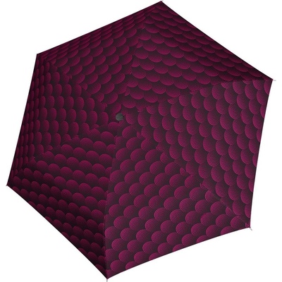 Doppler Carbonsteel Mini slim Twister dámský skládací deštník vínový