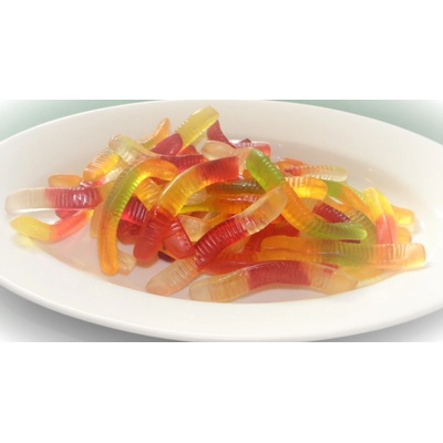 Juiccee Gummee Želé bonbony Sladé žížalky 1 kg