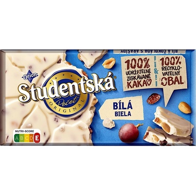 ORION ŠTUDENTSKÁ PEČAŤ biela 170 g