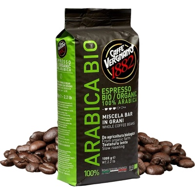 Vergnano 100% Arabica Organic zrnková 1 kg – Hledejceny.cz