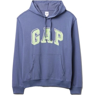 GAP V-FRCH HERITAGE Logo mikina modrá