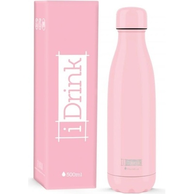 I-Drink termoska růžová 500 ml růžová a fialová