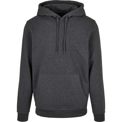 Build Your Brand pánska mikina BB001 Charcoal Heather