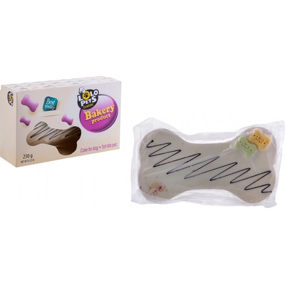 LOLO PETS Jablečný dort pro psy 250 g