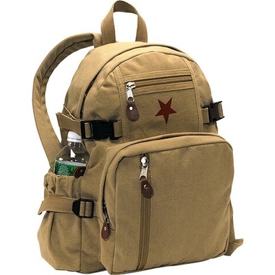 ROTHCO batoh VINTAGE COMPACT STAR KHAKI